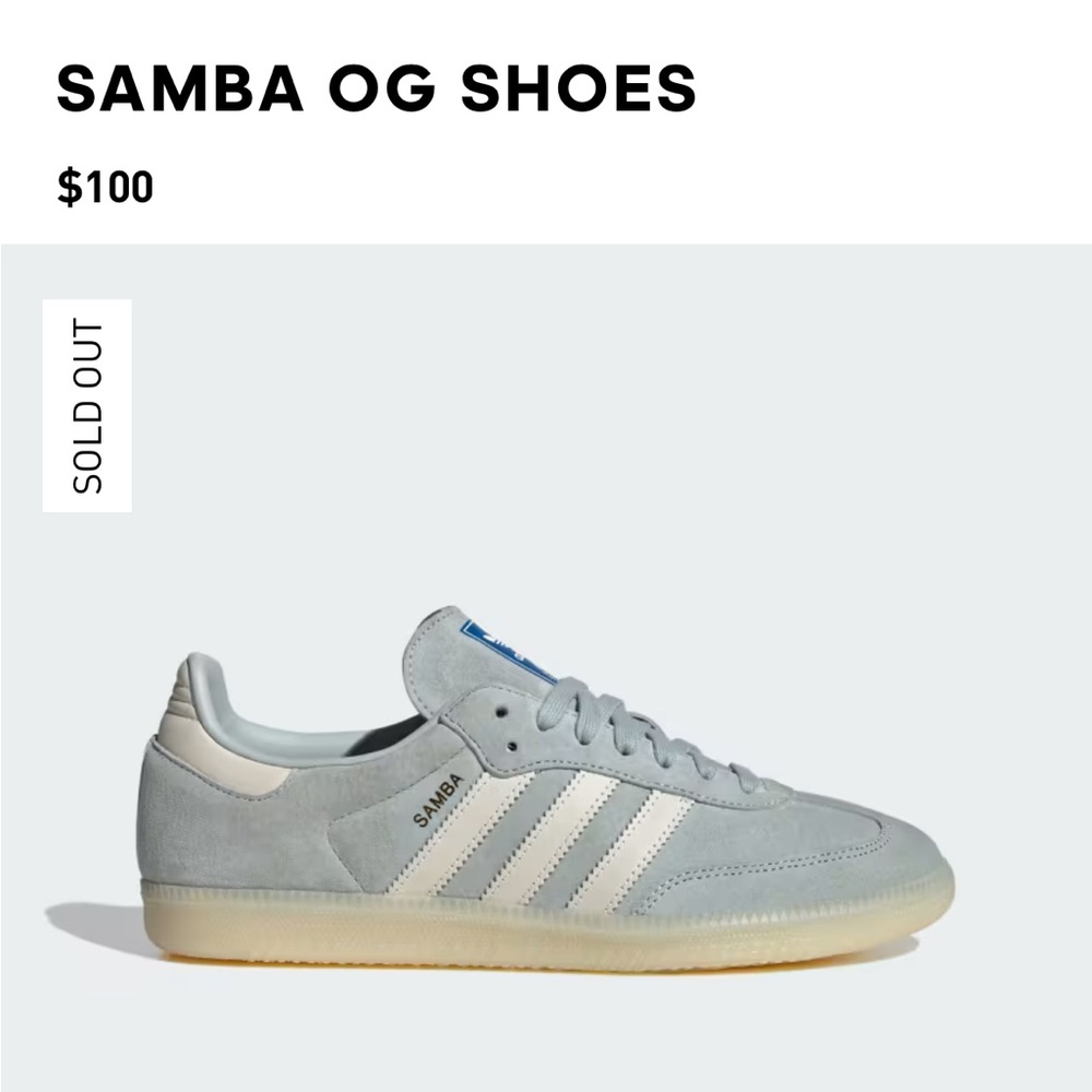 Adidas OG Sambas Mens 9.5/ Womens 10.5